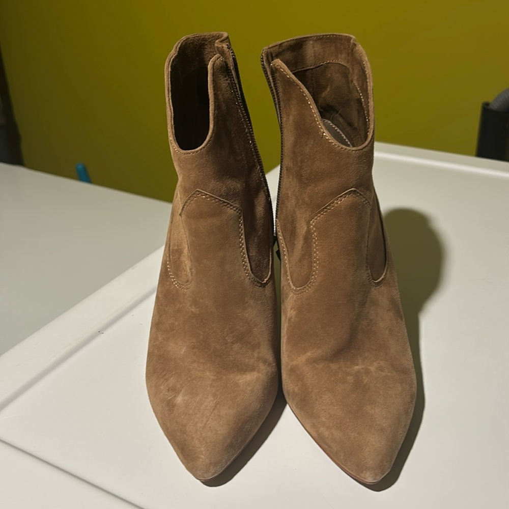 Vince Camuto suede ankle boots
